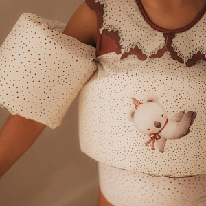 Жилет с нарукавниками Mrs. Ertha "Unique Dots Collar", мерцающие звезды